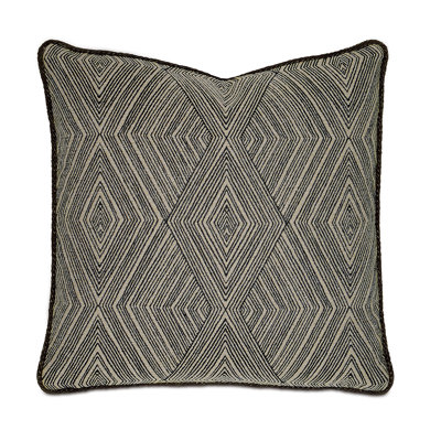 Housse et insert de coussin carré Adirondack Trail par Celerie Kemble Diamond
