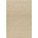 Bolton Wool Checkered Area Rug in Gray
