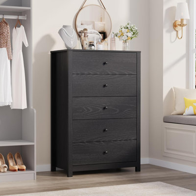 Commode 5 tiroirs pour chambre à coucher