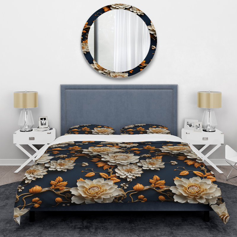 Imperial Grandeur Duvet Cover, Twin Duvet Cover + 1 Standard Sham