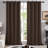 100 Percent Blackout with Liner Grommet Curtain Panel (Set of 4)-106344237-106344207