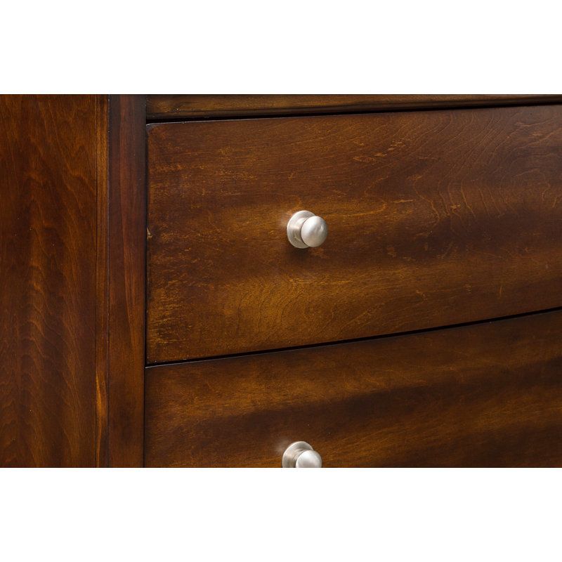 Commode 5 tiroirs P 38, Cerisier