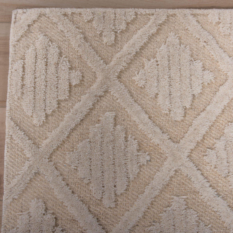 100% Wool Hand Tufted Area Rug, Rectangle 7'9" x 9'9"