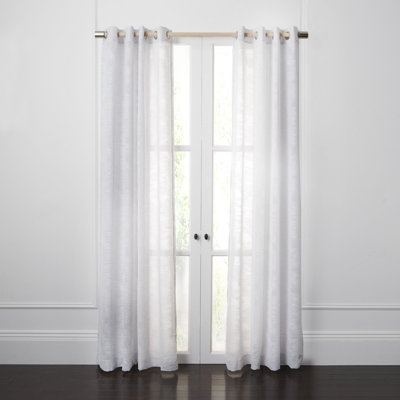 Aldonija Semi Sheer Curtain Single Panel