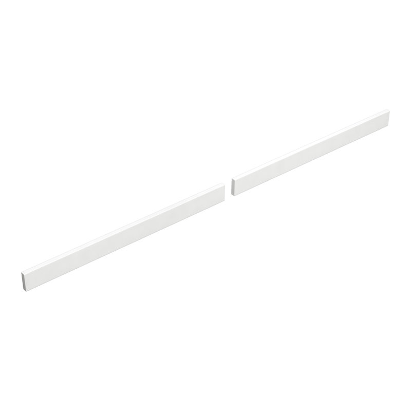 Dosseret de remplacement de 72 pouces, Quartz blanc