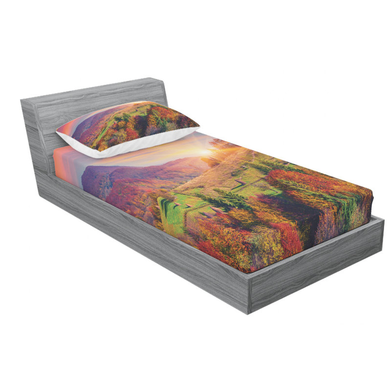 Microfiber Sheet Set, Twin XL Sheet Set with Fitted Sheet