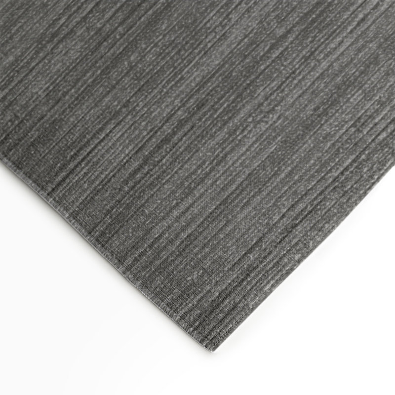Tapis d'intérieur et extérieur gris uni, Rectangle 9 pi x 12 pi