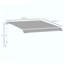Dakota Fields 395cm W x 250cm D Grey Cover Retractable Patio Awning