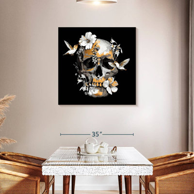 Crâne floral Kerner