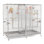 Grande cage à ara double platine par HQ