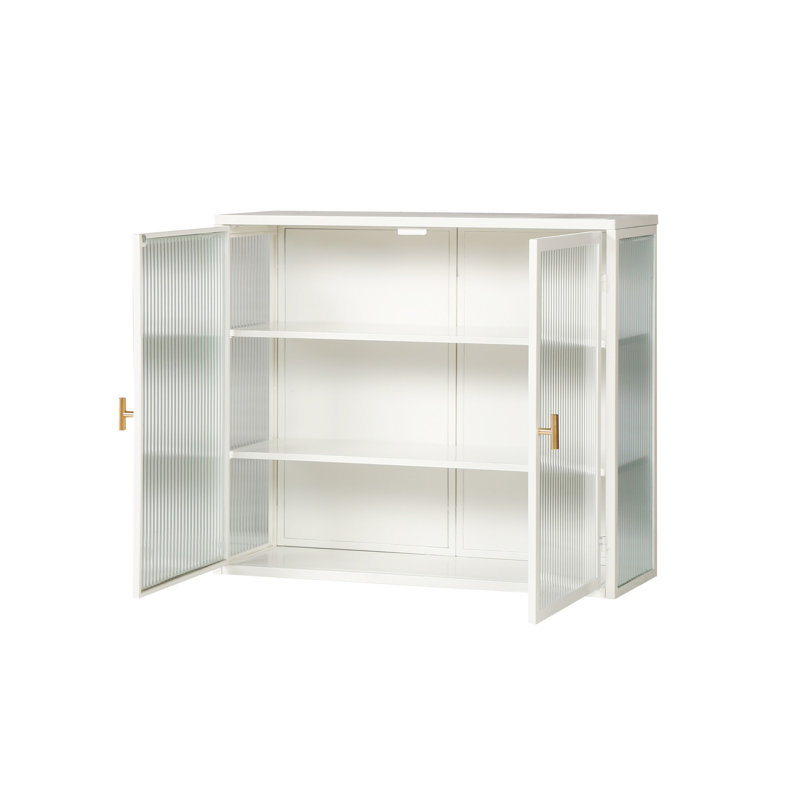 Armoire murale moderne, Blanc