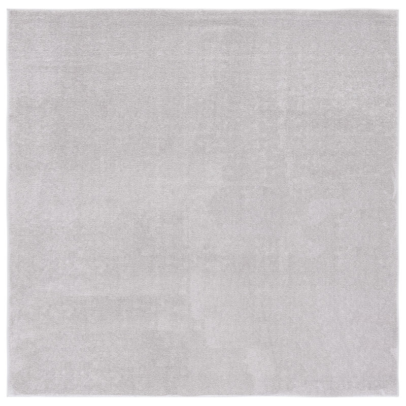 Briadhea-Lyn Non-Slip Performance Solid Color Rug, Square 6'7"