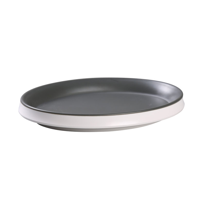 Assiette plate en mélamine 11 po