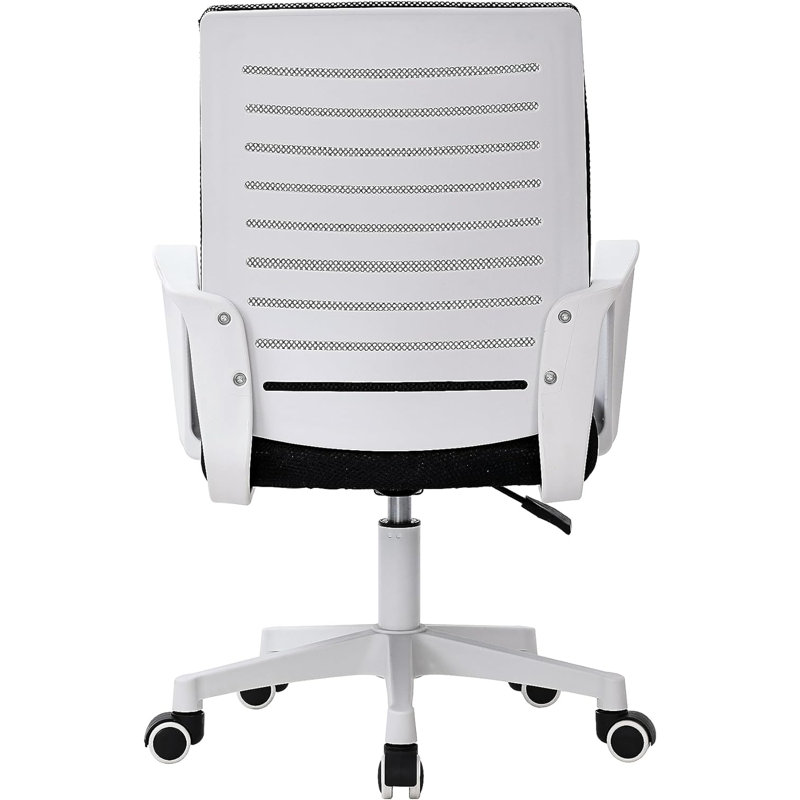 Henni Mesh Desk Chair, Red/Black