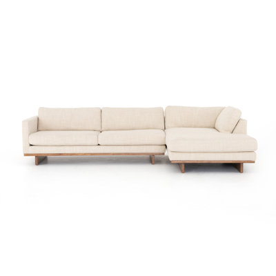 Menades 2-Piece Upholstered Modular Sofa & Chaise