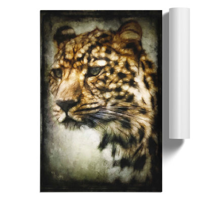 Cheetah Painting - Frameless Print