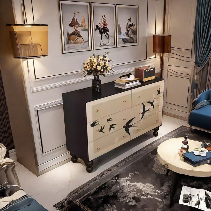 Modern Dining Cabinet with Large Storage