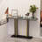 Jermani 46.4'' Stone Top Console Table-1983777382