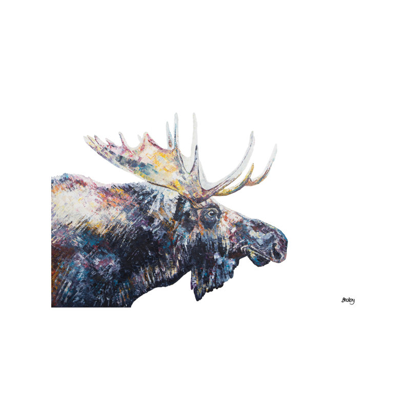 Jed by Becksy - Wrapped Canvas Print, 101.6 cm H x 66.04 cm W x 3.175 cm D, No Frame