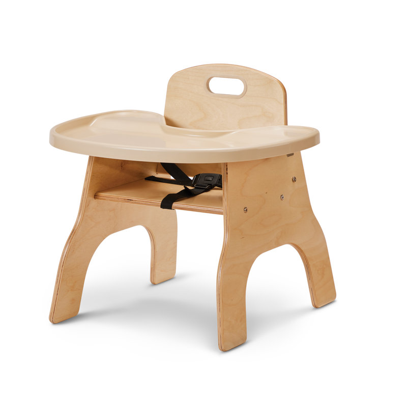 Jonti-Craft® High Chairries® - 5" Height - ThriftyKYDZ®, 21.5" H x 17.5" W x 20.5" D, With Premium Tray