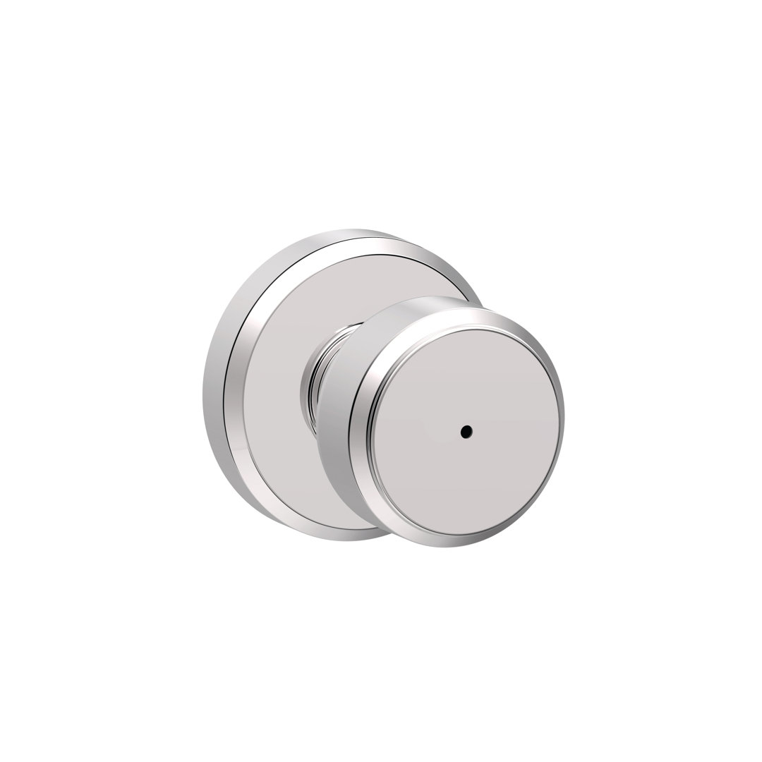 Bowery Privacy Door Knob with Greyson Trim Schlage 