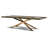 Alcantara Metal Base Dining Table-87038928
