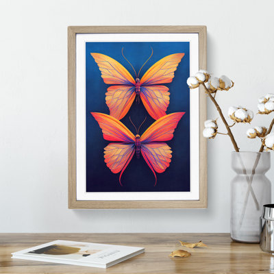 XV1022-4350X Superb Butterflies - Single Picture Frame Print