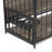 Indoor Dog Crate With Double Doors For Medium Dog