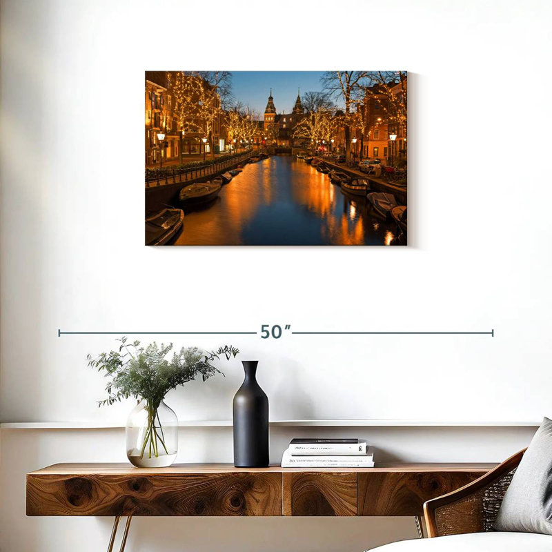 Lumières de Noël Sireci Amsterdam, H 20 po x l 30 po