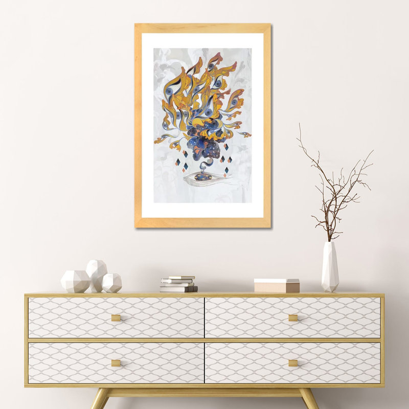 «Porcelain Pillows III» par Sija Hong - reproduction d'art, Toile tendue, Pas de tapis, H 26 po x l 18 po x P 1,5 po