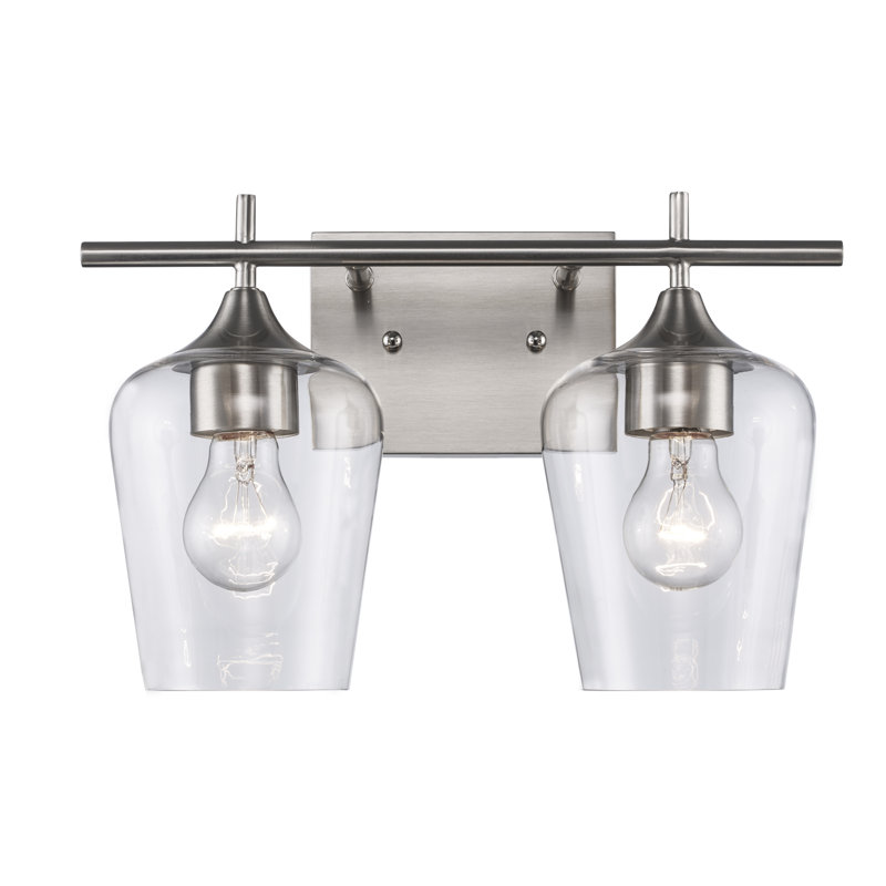 Craftsbury 2 - Light Dimmable Vanity Light, Brushed Nickel