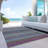 Jurnee Washable Striped Indoor / Outdoor Rug-884547352