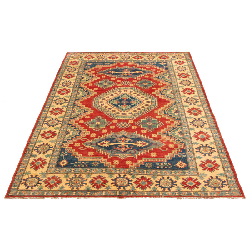 Tapis rouge foncé Finest Ghazni 6 pi 8 po x 9 pi 11 po