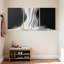 «Abstract Abstract Waves», ensemble de 3 impressions sur toile-144588894