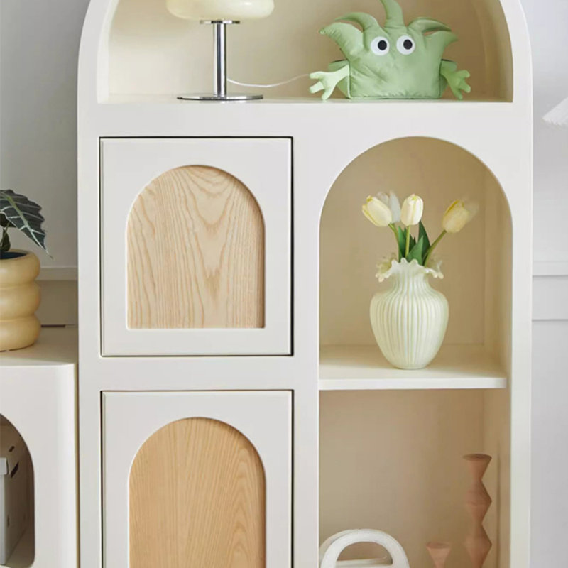 Bibliothèque de rangement style français de luxe