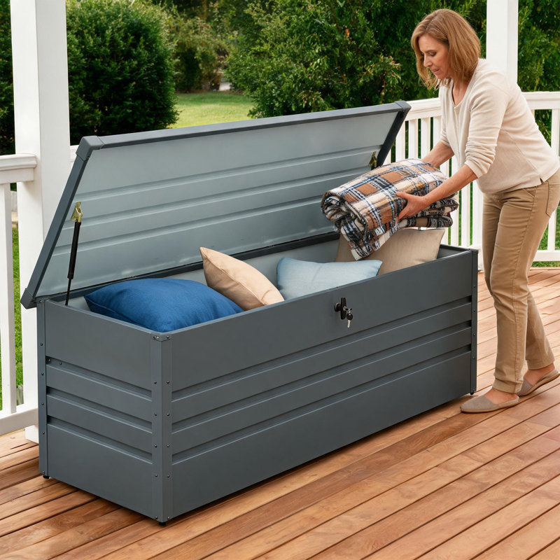 260 Gallons Water Resistant Lockable Deck Box
