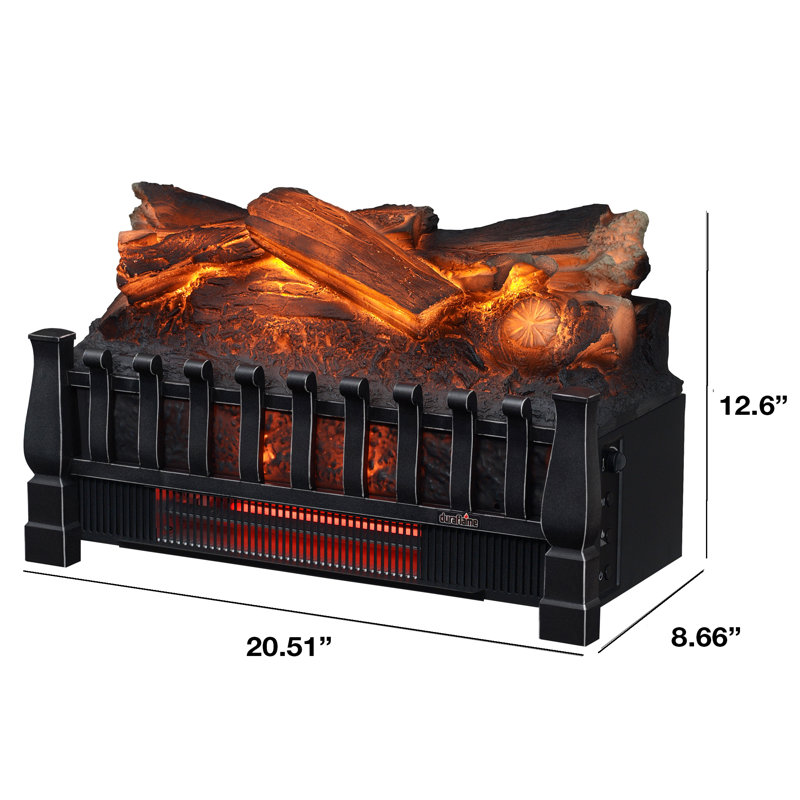 Duraflame 20-in Infrared Electric Fireplace Log Set