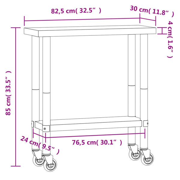 Dimensions du produit