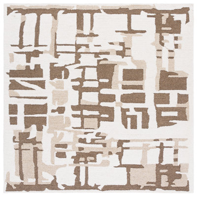 Ebony 815 Hand Tufted Wool & Cotton Abstract Rug