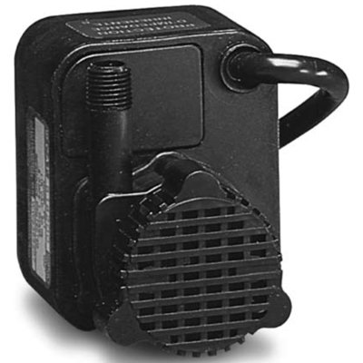 Pompe utilitaire submersible à courant alternatif en plastique thermoplastique sans interrupteur 170 Gph 1/125 Little Giant PE-1 Series