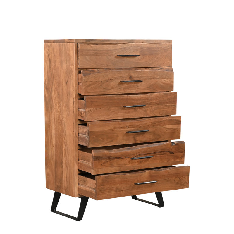 Commode en bois massif Keerat
