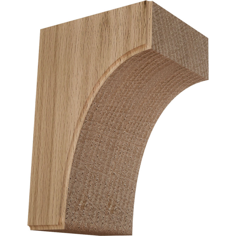 Support Clarksville, Chêne rouge, L 5,25 po x P 4 po x H 6 po