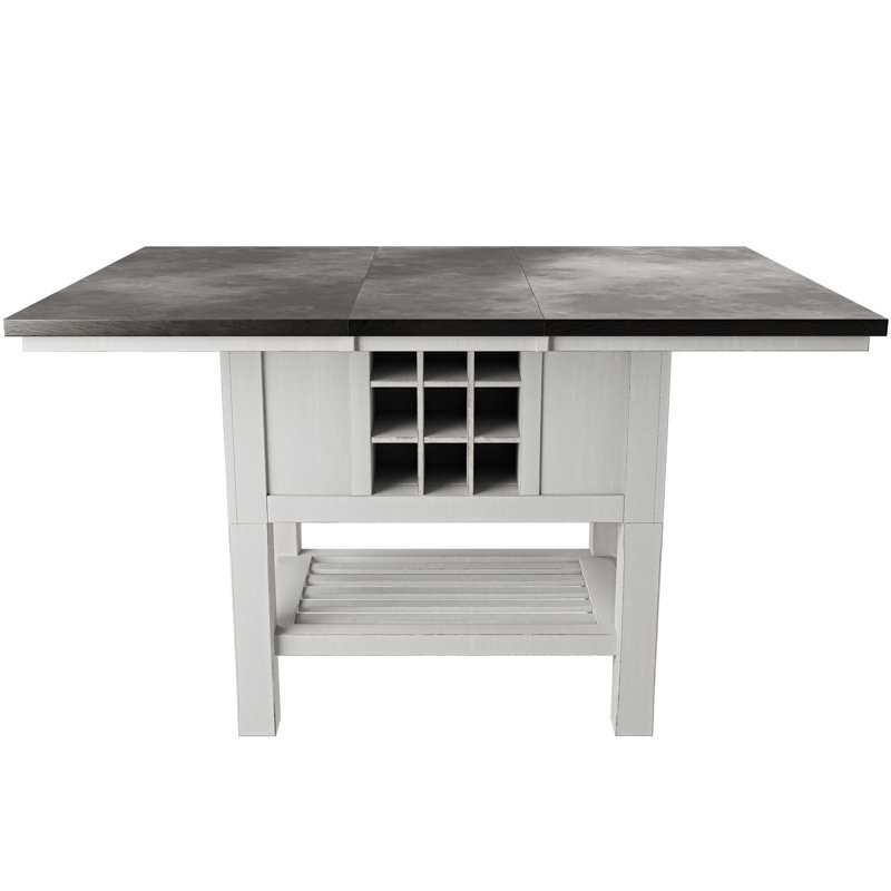 Table de salle à manger rectangulaire à hauteur de comptoir Modern