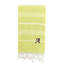 Serviette de plage 100% coton Pestemal Lucky-29965814-29965818
