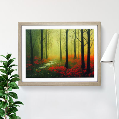 Floral Spring Forest - Single Picture Frame Painting