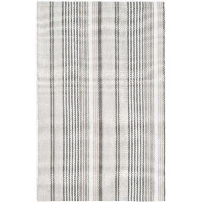 Gradation Ticking Handwoven Indoor/Outdoor Rug