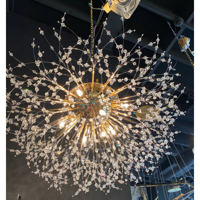 Starburst Dimmable Sputnik chandelier 