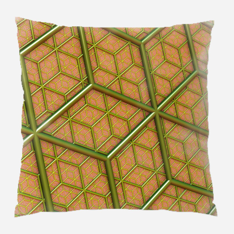 Coussin décoratif Cube
