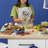 Fiesta Skull & Vine Apron Single Pack, White, 31"X30"