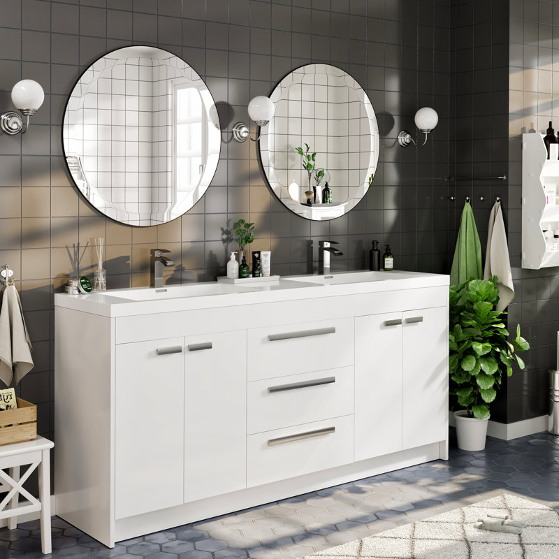  Round 32" X 32" Circle/Round Frameless Mirror